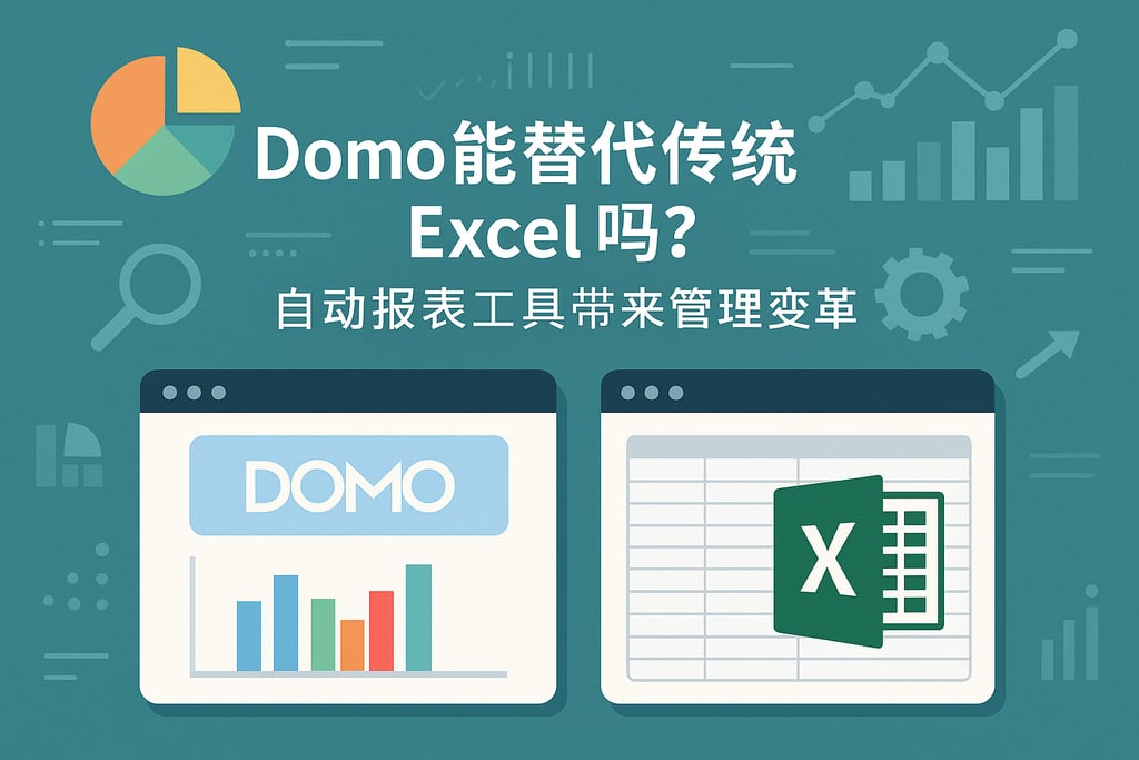 Domo能替代传统Excel吗？自动报表工具带来管理变革