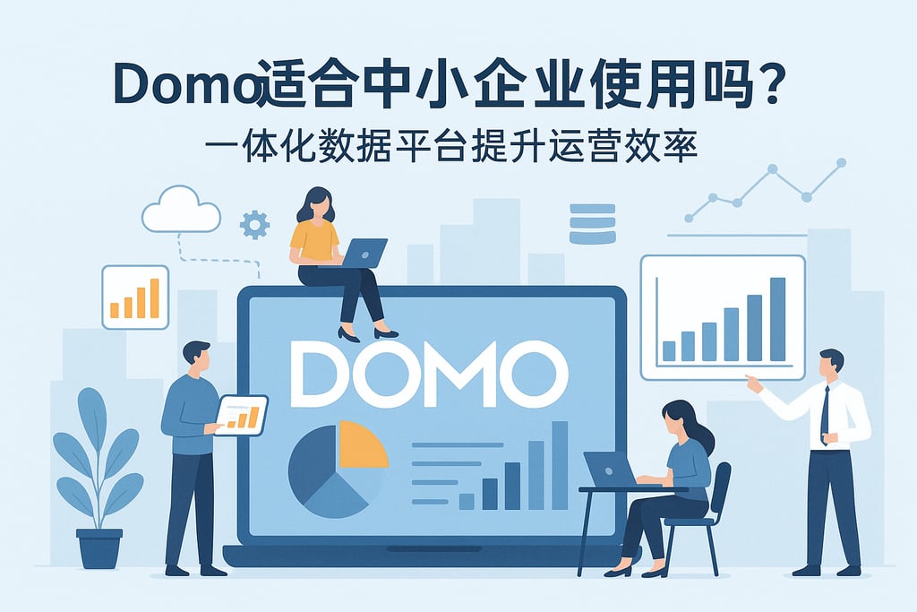 Domo适合中小企业使用吗？一体化数据平台提升运营效率