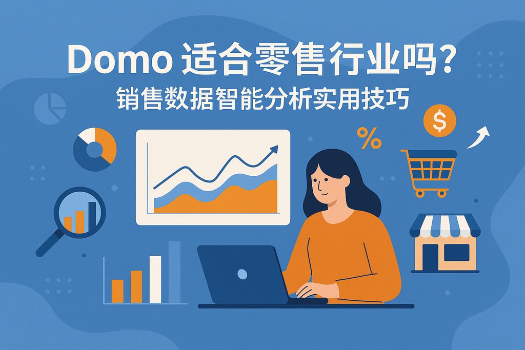 Domo适合零售行业吗？销售数据智能分析实用技巧