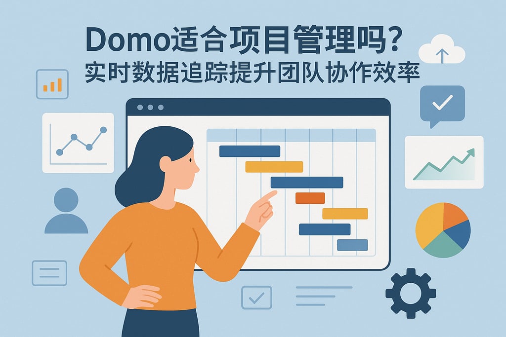 Domo适合项目管理吗？实时数据追踪提升团队协作效率