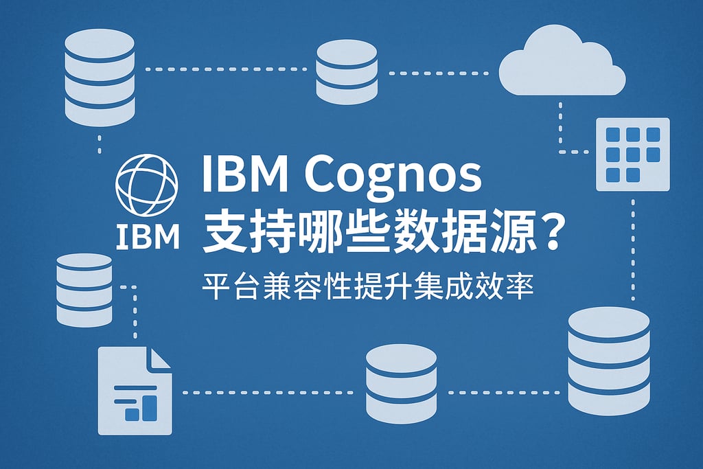 IBM Cognos支持哪些数据源?平台兼容性提升集成效率 - FineBI数据分析知识库