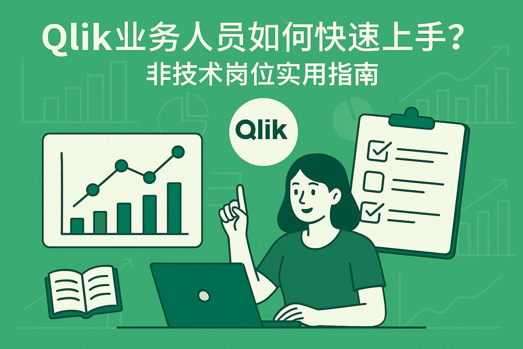 Qlik业务人员如何快速上手？非技术岗位实用指南