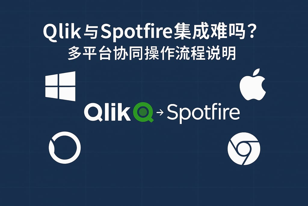 Qlik和Spotfire集成难吗？多平台协同操作流程说明