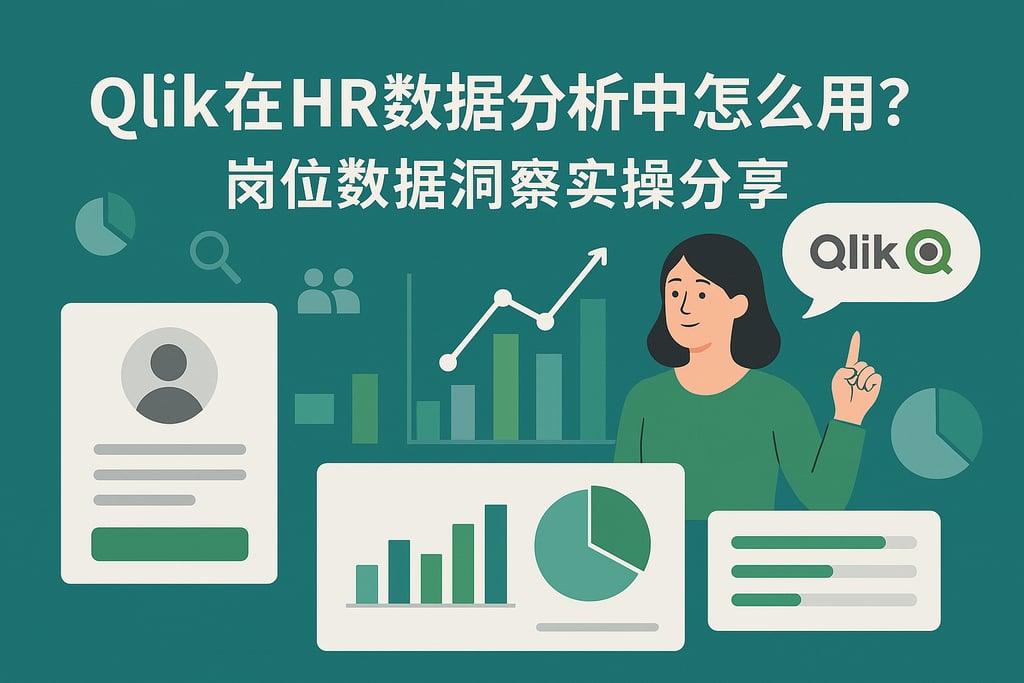 Qlik在HR数据分析中怎么用？岗位数据洞察实操分享