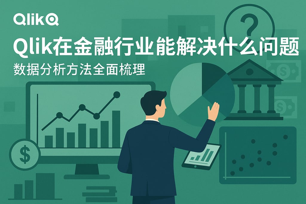 Qlik在金融行业能解决什么问题？数据分析方法全面梳理