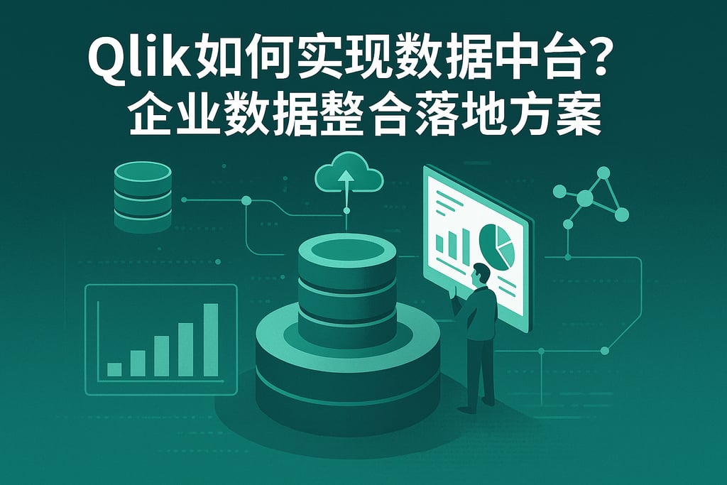 Qlik如何实现数据中台？企业数据整合落地方案