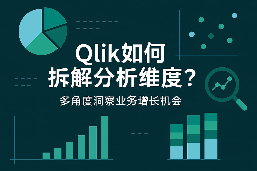 Qlik如何拆解分析维度？多角度洞察业务增长机会