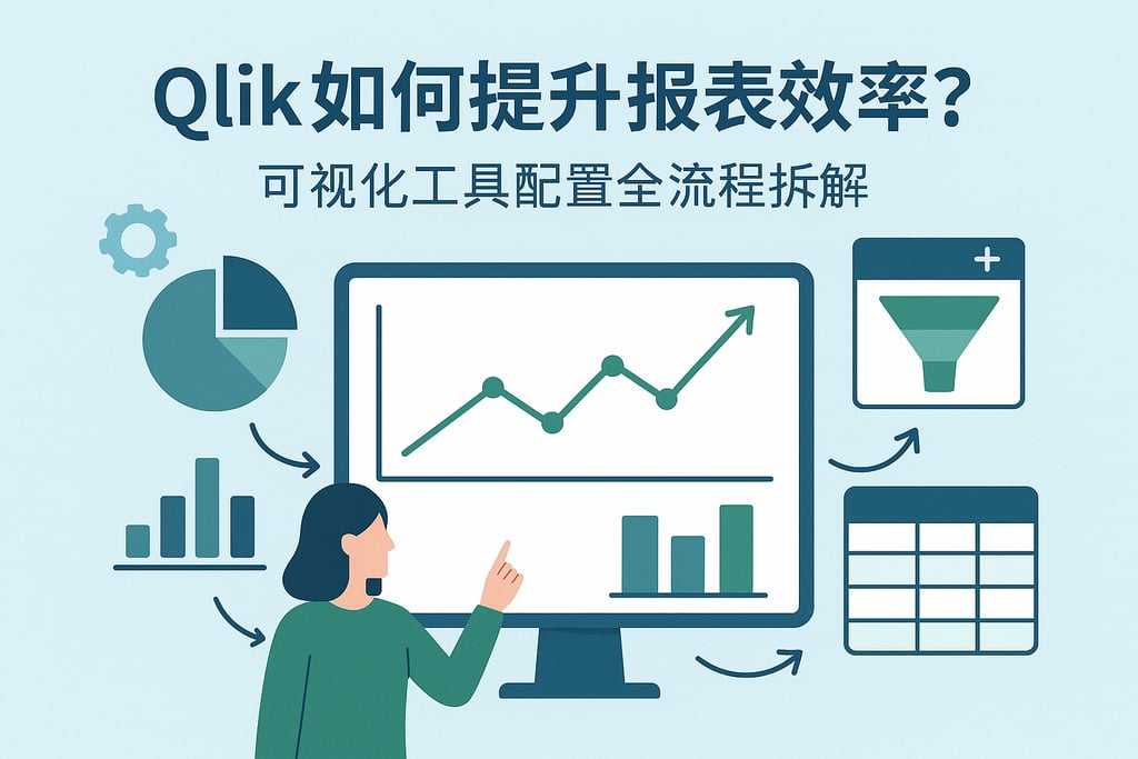 Qlik如何提升报表效率？可视化工具配置全流程拆解