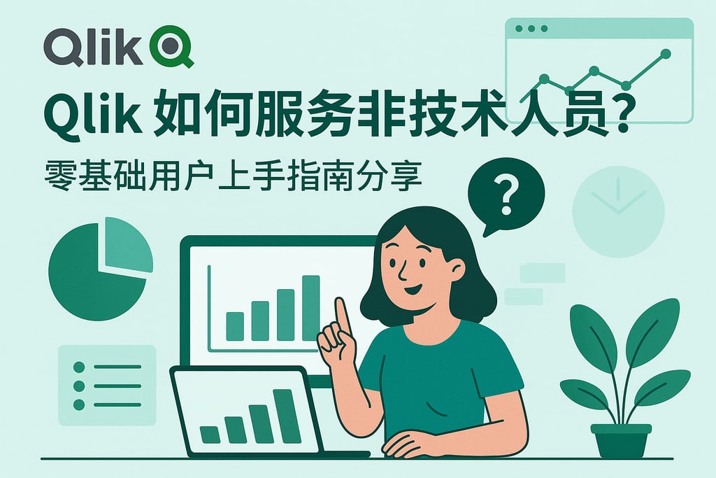 Qlik如何服务非技术人员？零基础用户上手指南分享