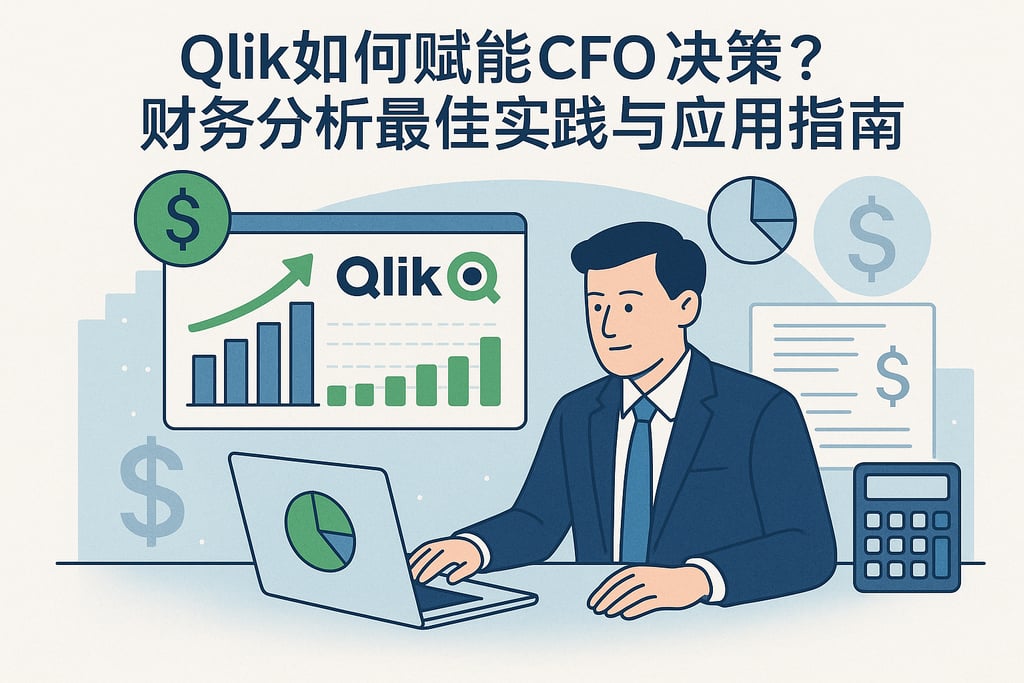 Qlik如何赋能CFO决策？财务分析最佳实践与应用指南