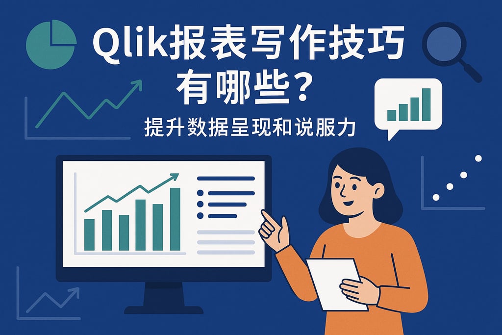 Qlik报表写作技巧有哪些？提升数据呈现和说服力