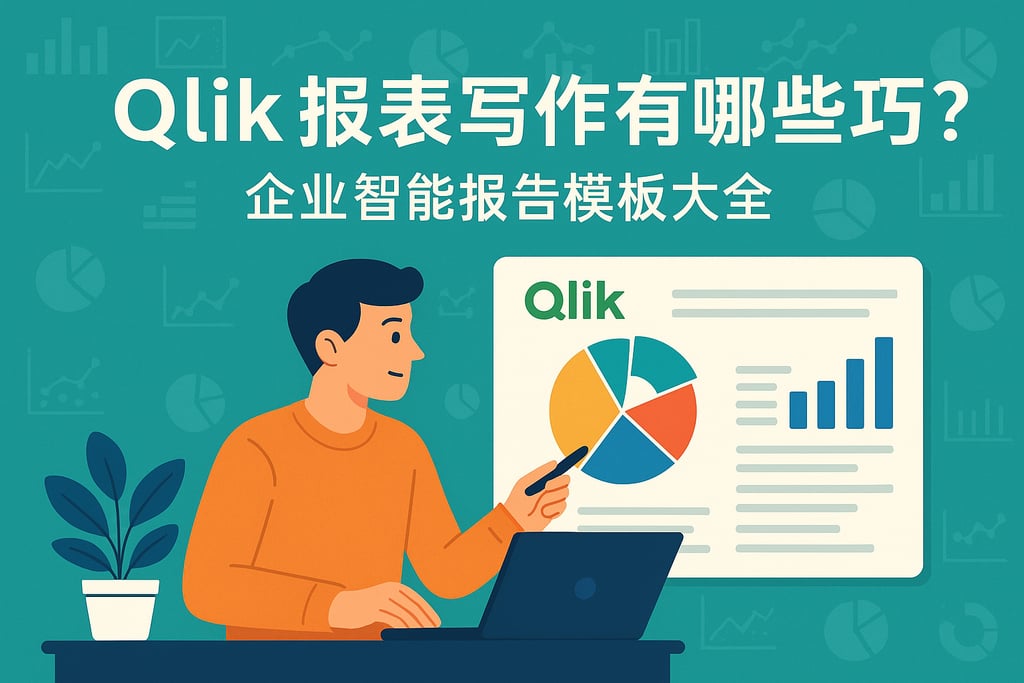 Qlik报表写作有哪些技巧？企业智能报告模板大全