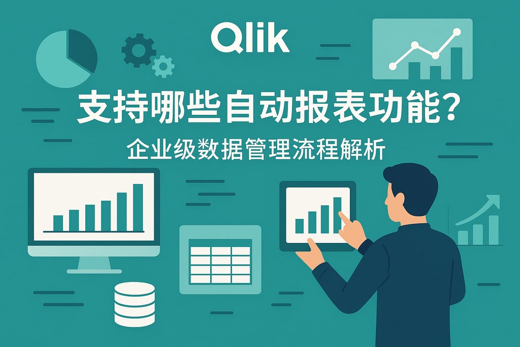 Qlik支持哪些自动报表功能？企业级数据管理流程解析
