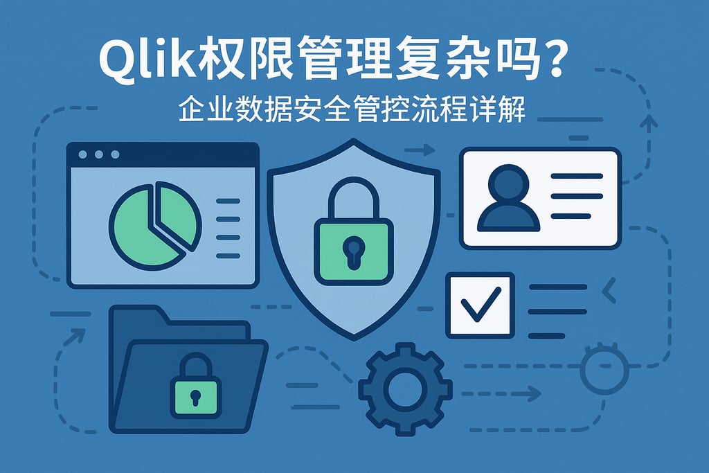 Qlik权限管理复杂吗？企业数据安全管控流程详解