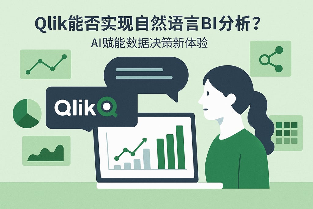 Qlik能否实现自然语言BI分析？AI赋能数据决策新体验