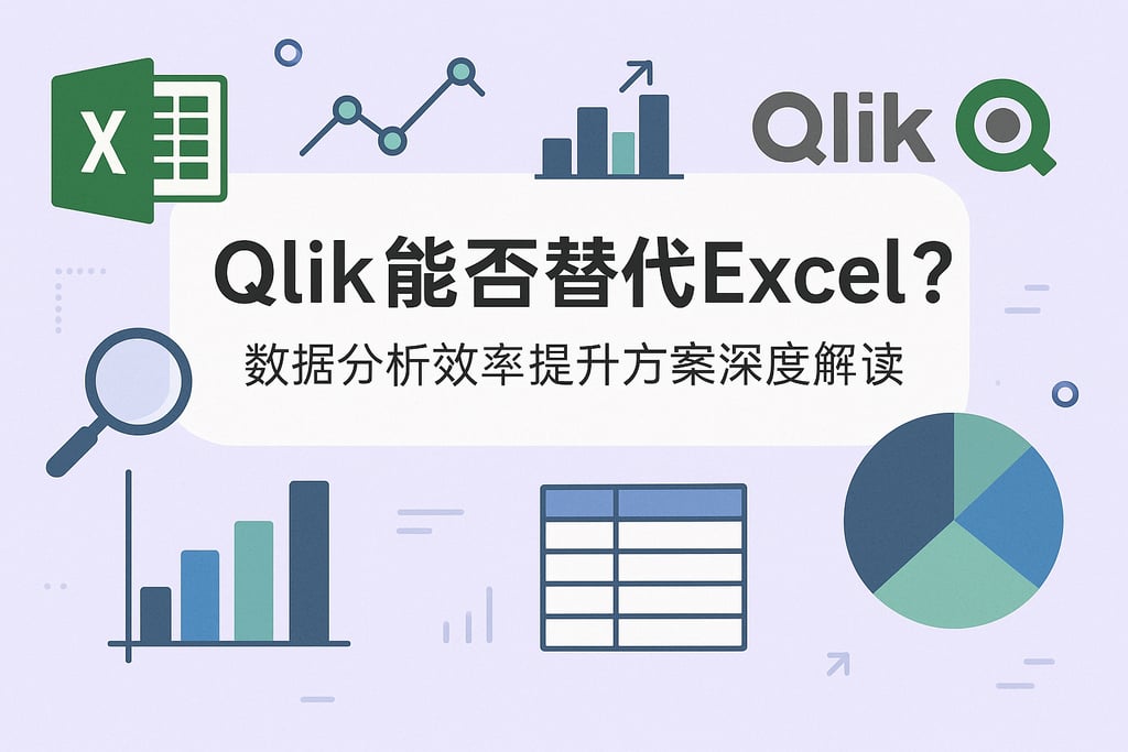 Qlik能否替代Excel？数据分析效率提升方案深度解读