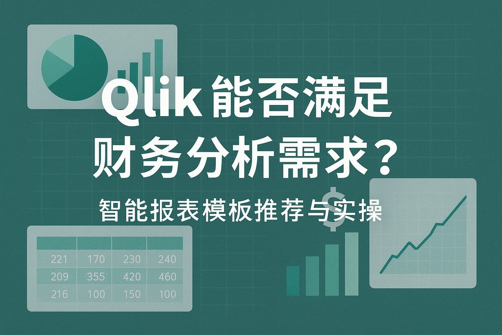Qlik能否满足财务分析需求？智能报表模板推荐与实操