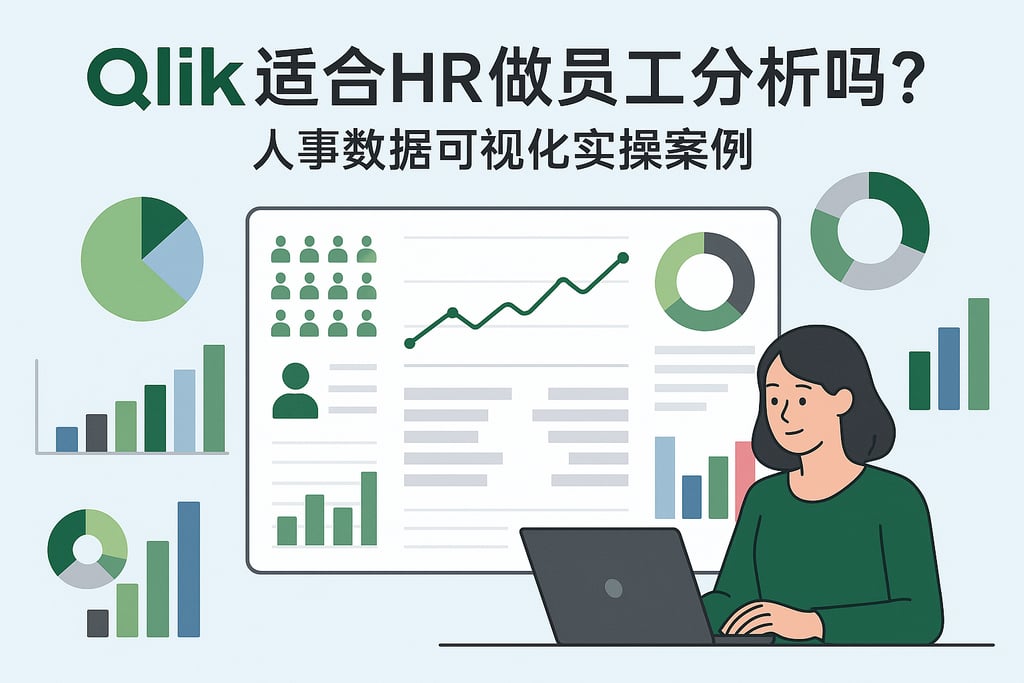 Qlik适合HR做员工分析吗？人事数据可视化实操案例