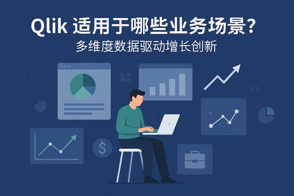 Qlik适用于哪些业务场景？多维度数据驱动增长创新