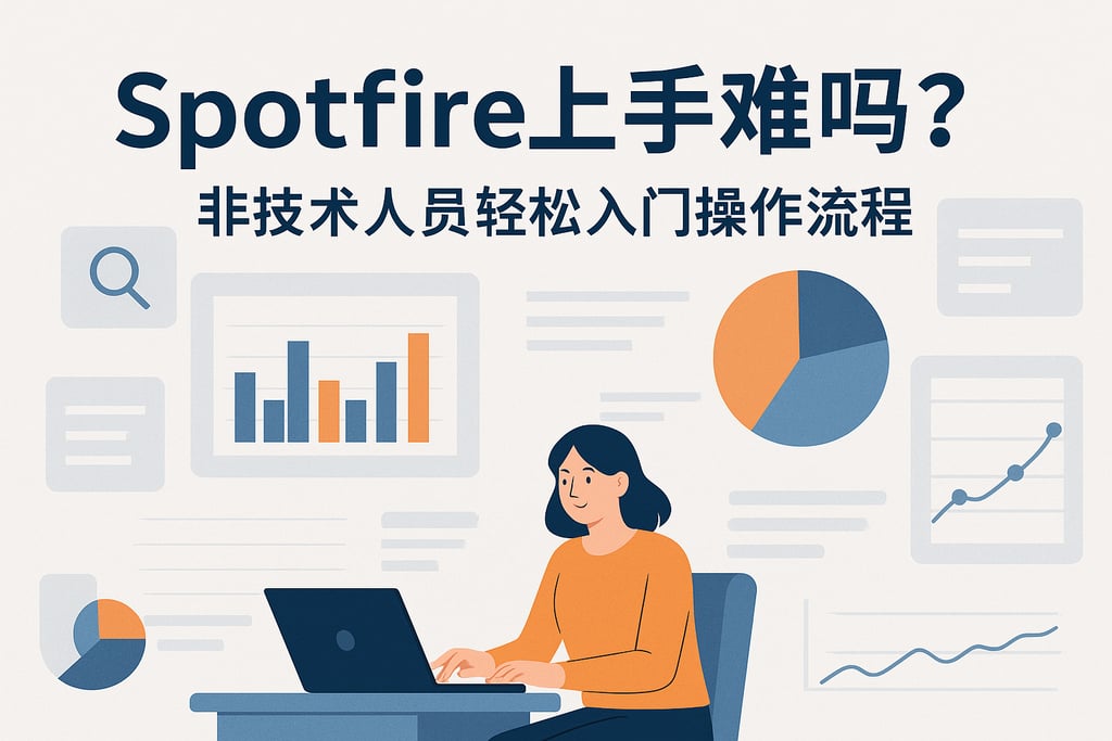 Spotfire上手难吗？非技术人员轻松入门操作流程