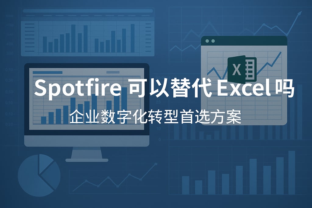 Spotfire可以替代Excel吗？企业数字化转型首选方案