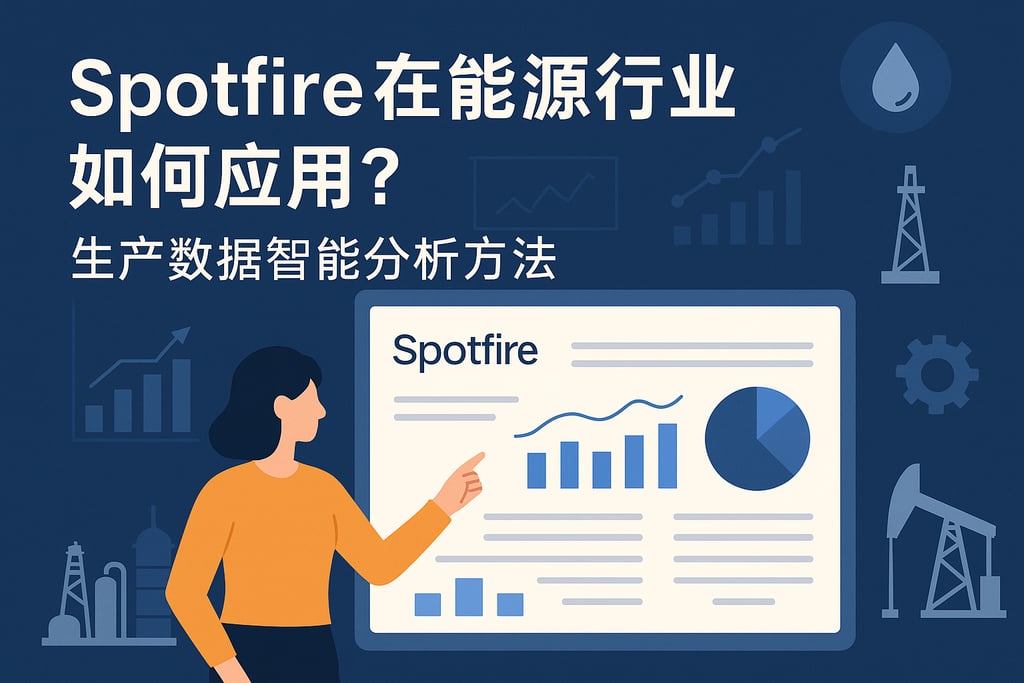 Spotfire在能源行业如何应用？生产数据智能分析方法
