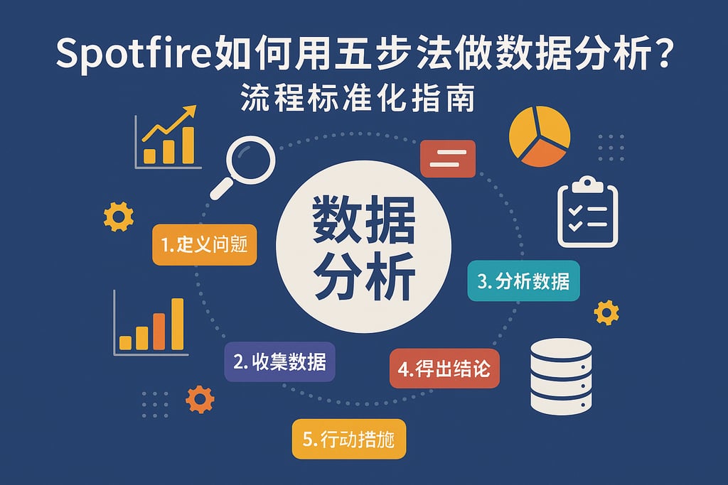 Spotfire如何用五步法做数据分析？流程标准化指南