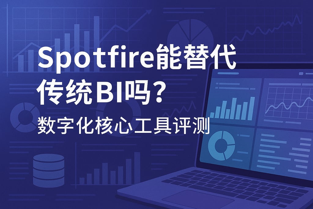 Spotfire能替代传统BI吗？数字化核心工具评测