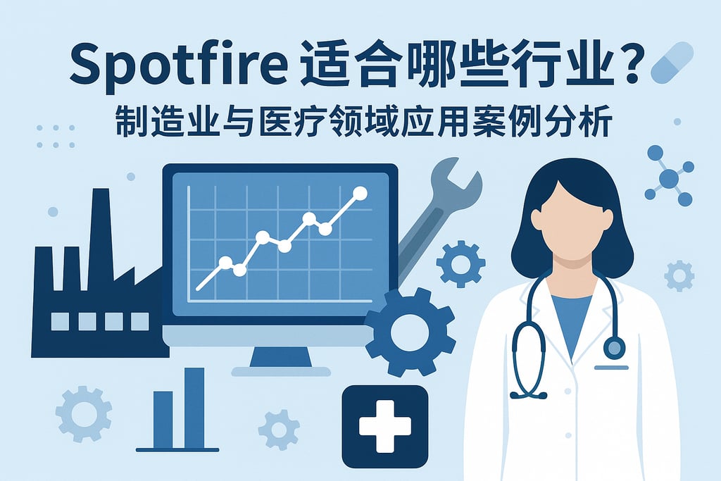 Spotfire适合哪些行业？制造业与医疗领域应用案例分析