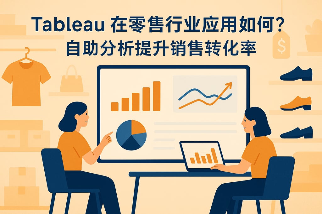 Tableau在零售行业应用如何？自助分析提升销售转化率