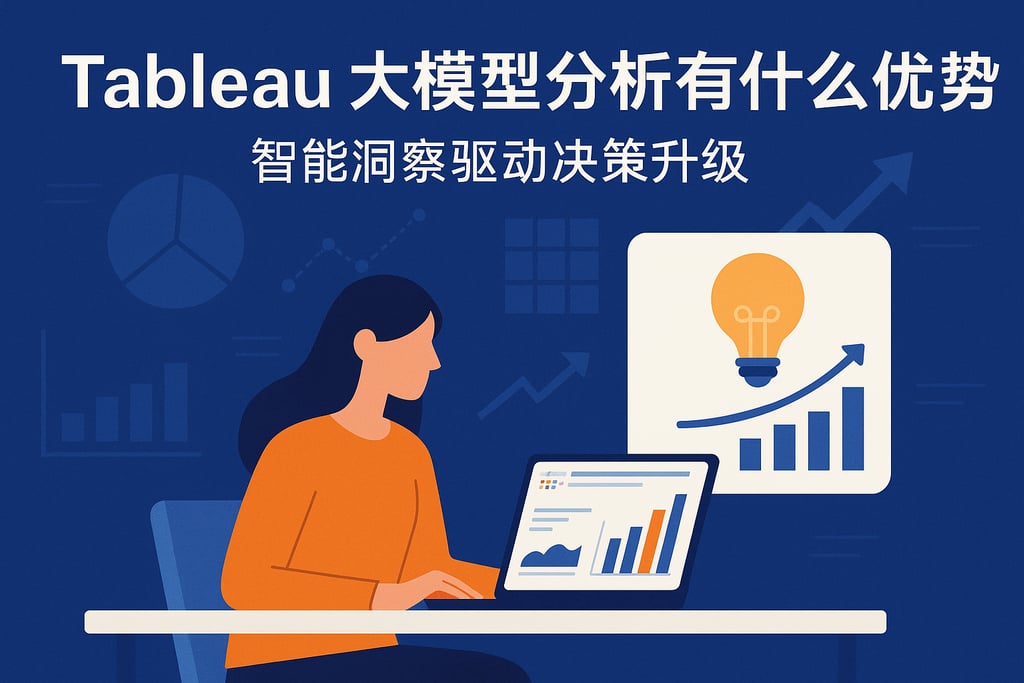 Tableau大模型分析有什么优势？智能洞察驱动决策升级