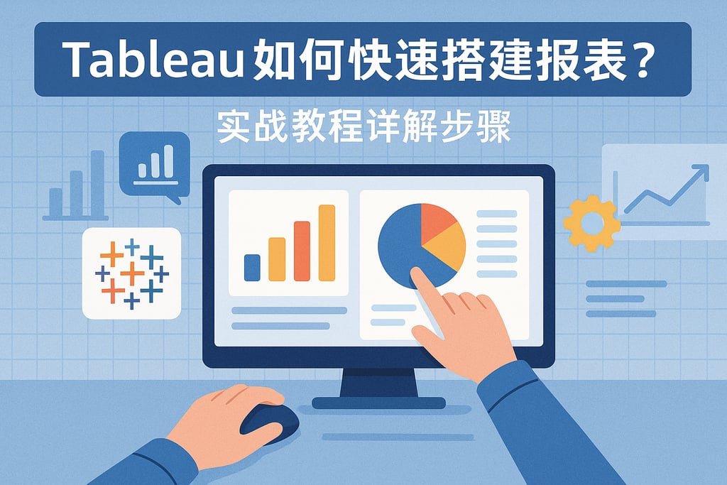 Tableau如何快速搭建报表？实战教程详解步骤