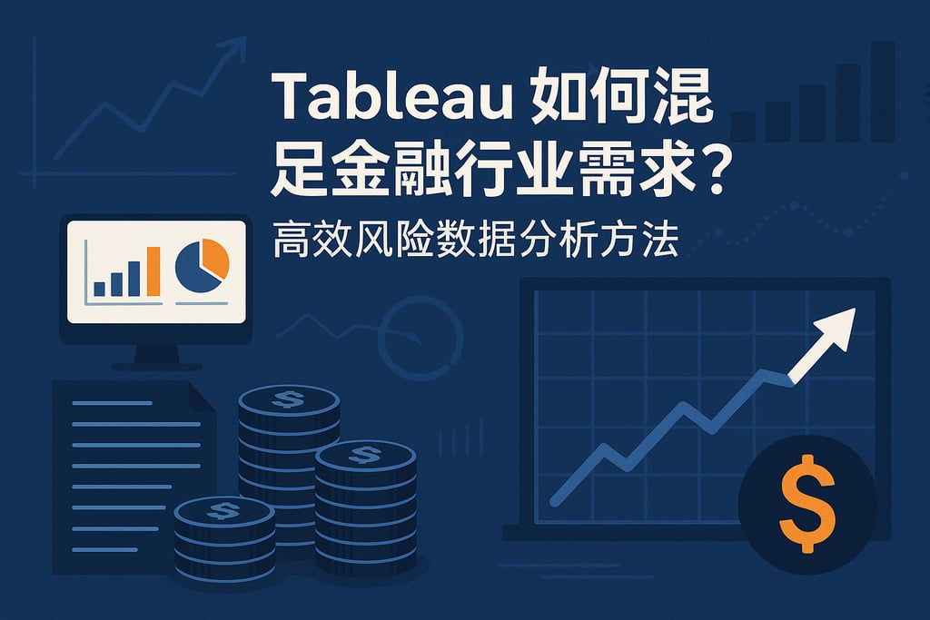 Tableau如何满足金融行业需求？高效风险数据分析方法
