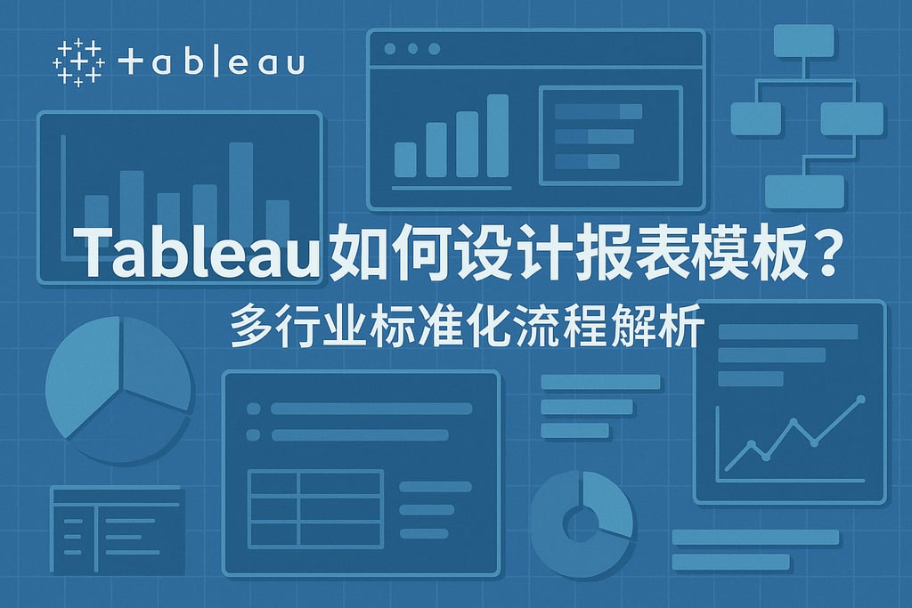 Tableau如何设计报表模板？多行业标准化流程解析