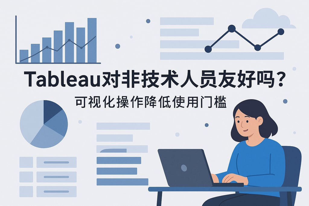 Tableau对非技术人员友好吗？可视化操作降低使用门槛