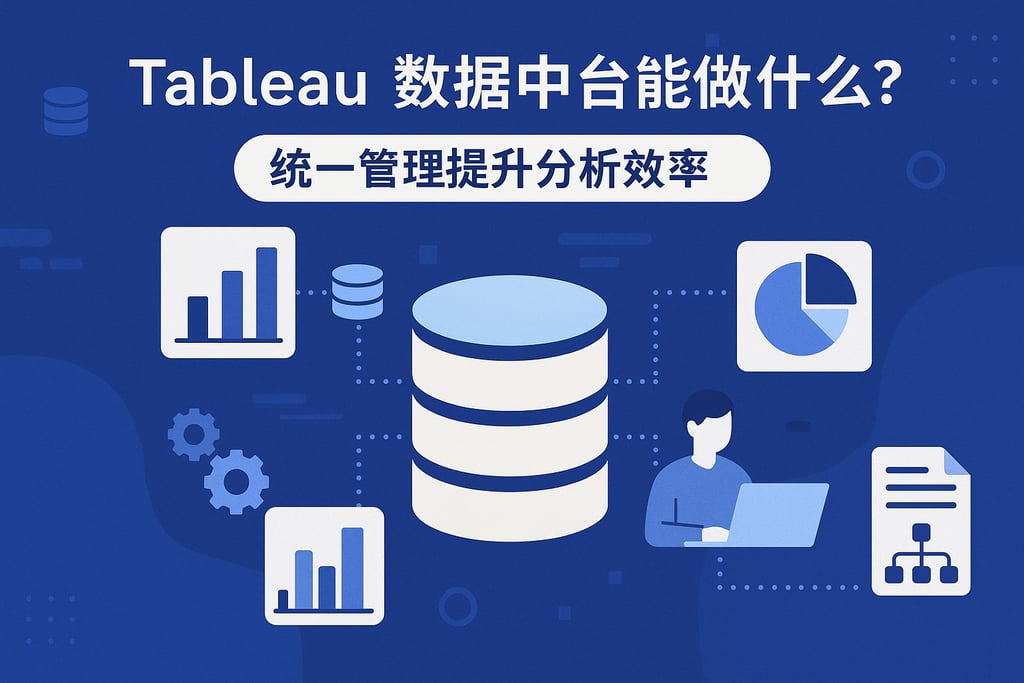 Tableau数据中台能做什么？统一管理提升分析效率
