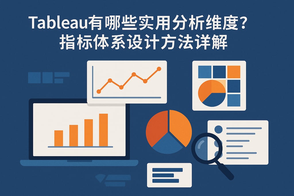 Tableau有哪些实用分析维度？指标体系设计方法详解