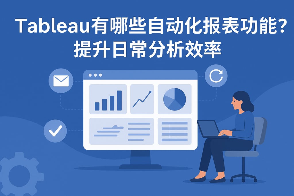 Tableau有哪些自动化报表功能？提升日常分析效率
