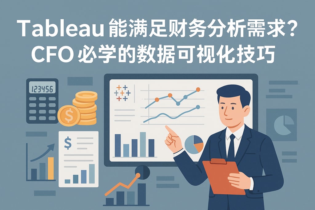 Tableau能否满足财务分析需求？CFO必学的数据可视化技巧
