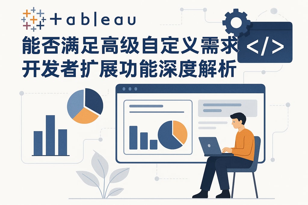 Tableau能否满足高级自定义需求？开发者扩展功能深度解析