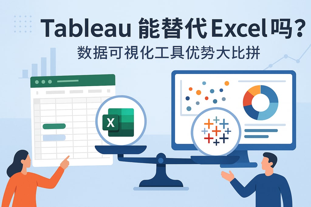Tableau能替代Excel吗？数据可视化工具优势大比拼