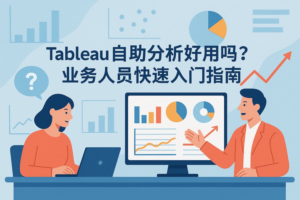 Tableau自助分析好用吗？业务人员快速入门指南