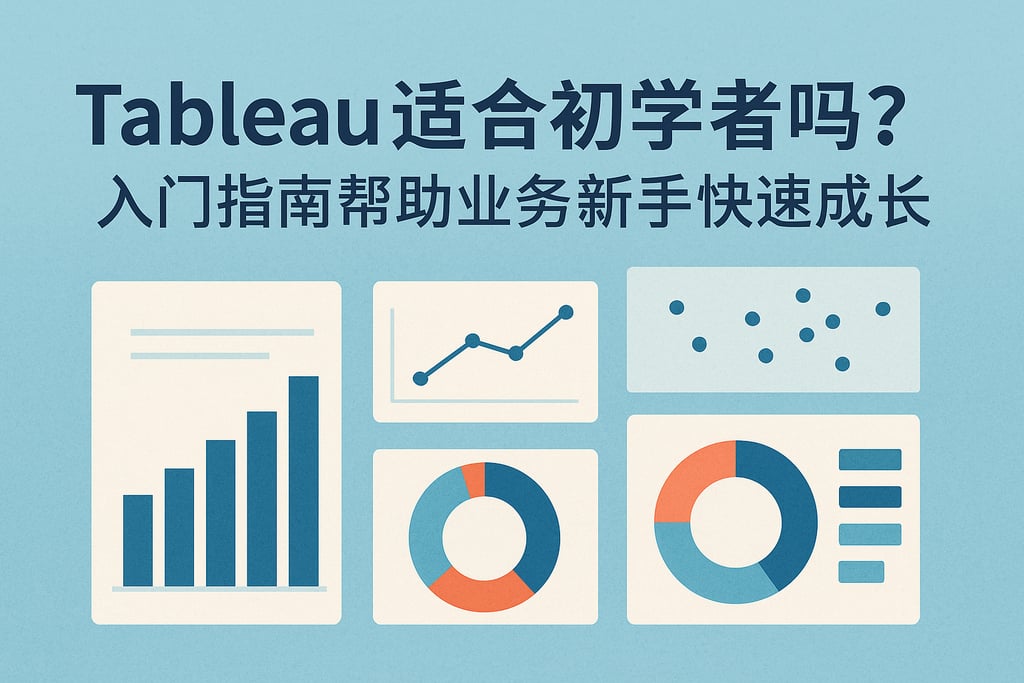 Tableau适合初学者吗？入门指南帮助业务新手快速成长