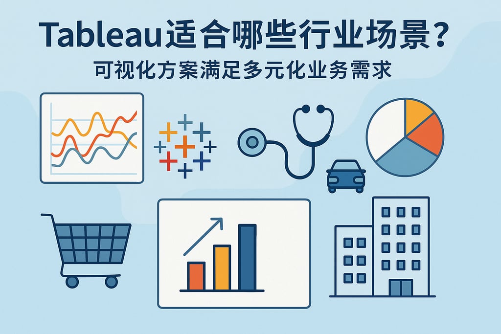 Tableau适合哪些行业场景？可视化方案满足多元化业务需求