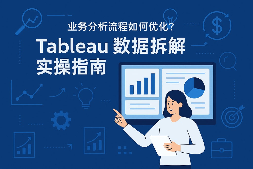 业务分析流程如何优化？Tableau数据拆解实操指南