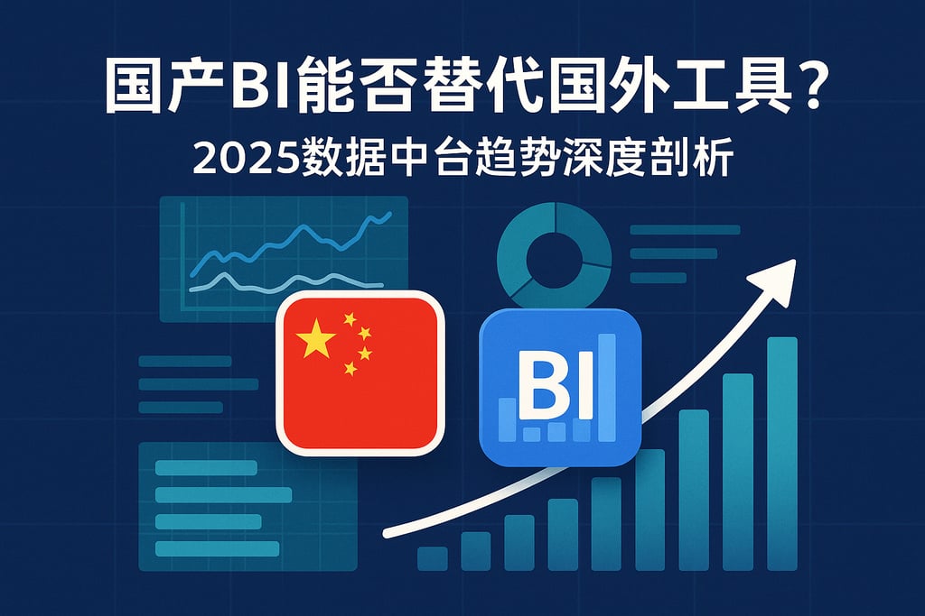 国产BI能否替代国外工具？2025数据中台趋势深度剖析