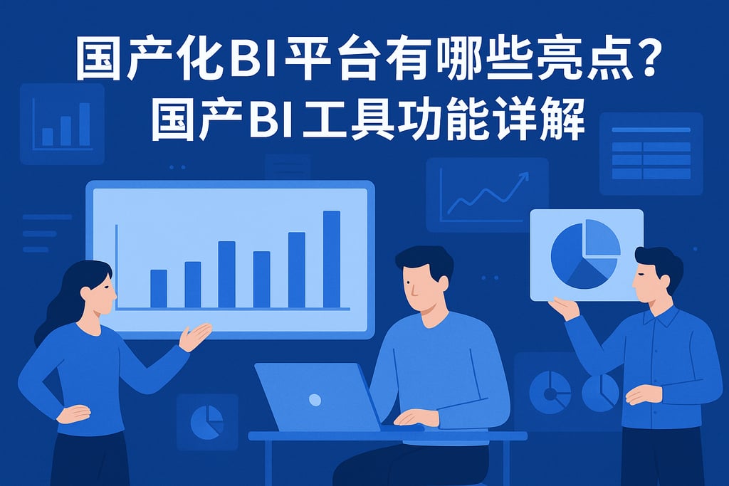 国产化BI平台有哪些亮点？国产BI工具功能详解