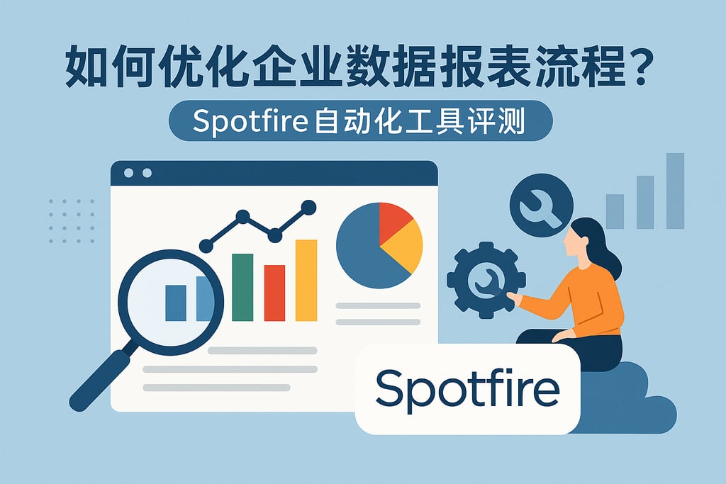 如何优化企业数据报表流程？Spotfire自动化工具评测