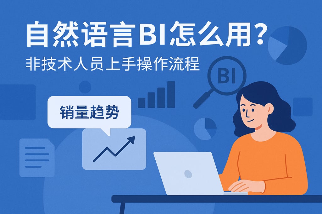 自然语言BI怎么用？非技术人员上手操作流程