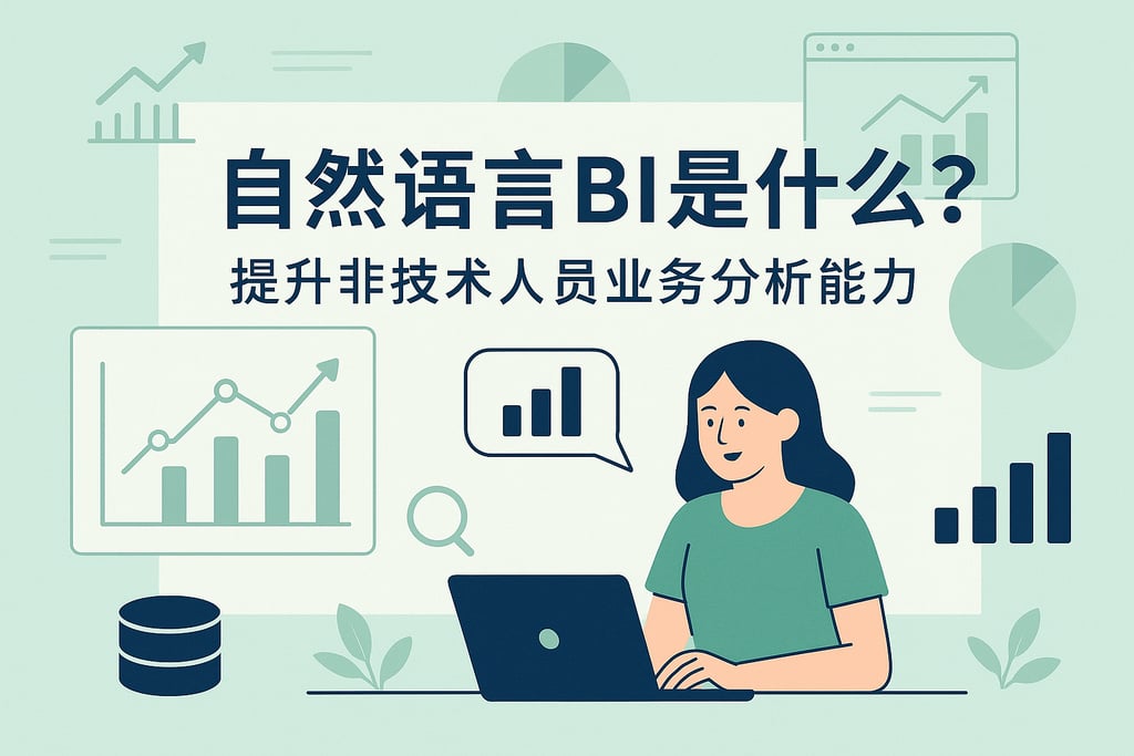 自然语言BI是什么？提升非技术人员业务分析能力